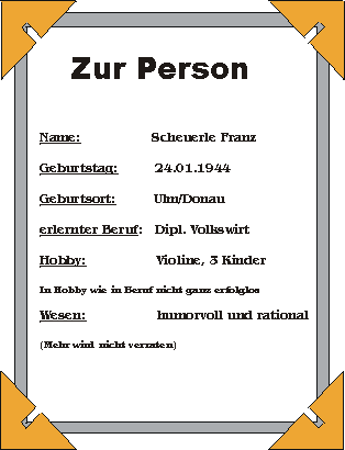 zur Person